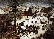 Pieter Bruegel the Elder The Census at Bethlehem china oil painting artist